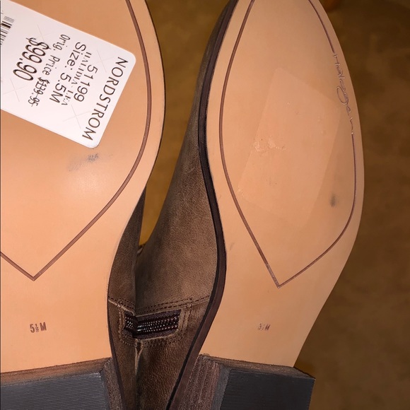 New Halogen Distressed Brown Booties - Picture 5 of 8